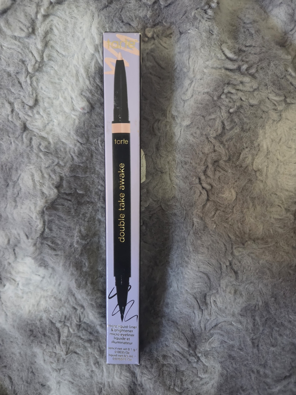 tarte Double Take Awake Micro Liquid Liner & Brightener - Black